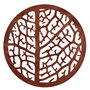 Hermia Juego de Salvamanteles Coral - Rose de Madera (4 piezas)